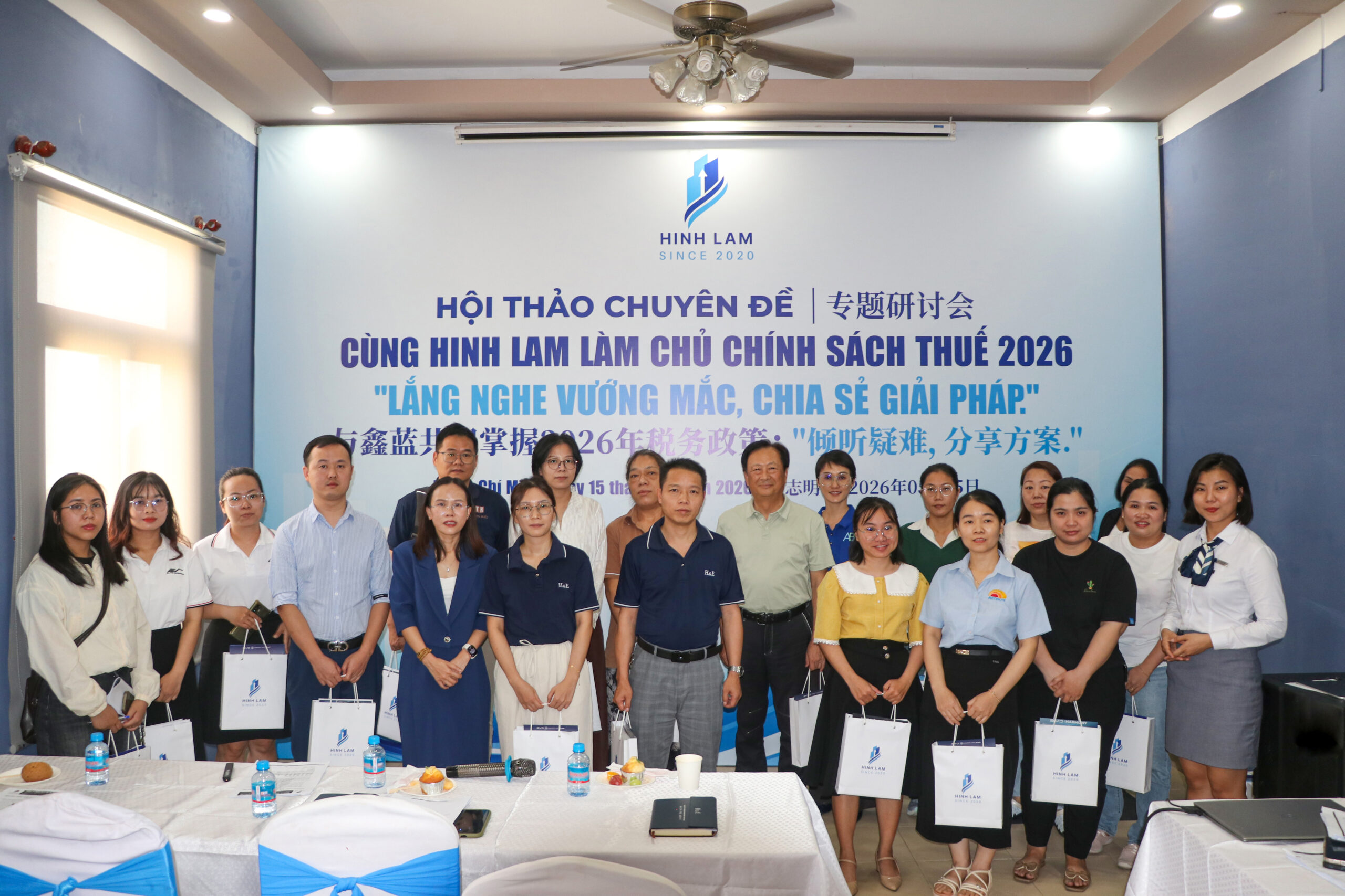Thông tư 99/2025/TT-BTC: Hinh Lam tổ chức hội thảo thuế 2026