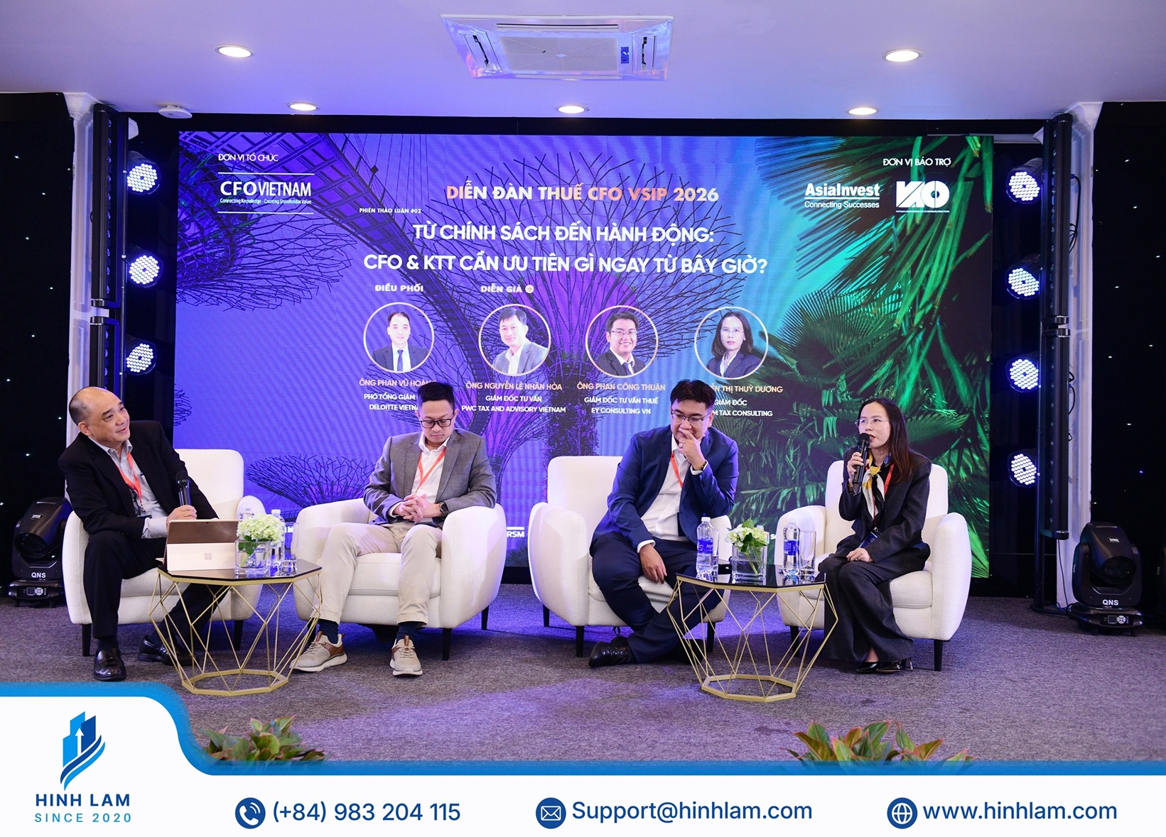 Dấu ấn Hinh Lam tại CFO VSIP Tax Forum 2026